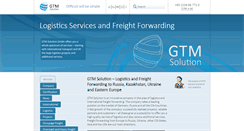 Desktop Screenshot of gtm-solution.com